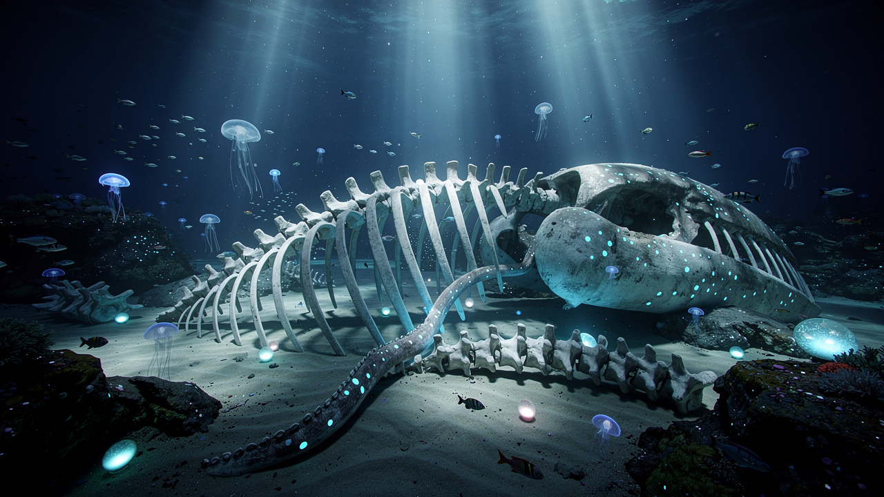 Mistério no fundo do Oceano Índico: cientistas encontram 'cemitério dos gigantes' com criaturas enormes
