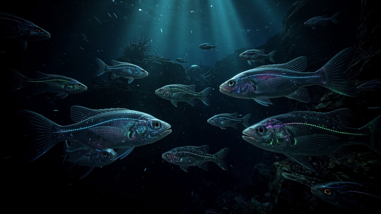 Peixes do abismo falam uma linguagem de luz que cientistas estão finalmente decifrando